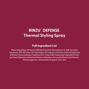 RINZU HEAT DEFENSE Thermal Styling Spray
