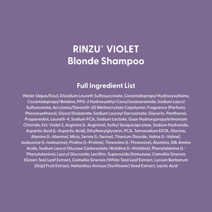 Backbar RINZU VIOLET Blonde Shampoo