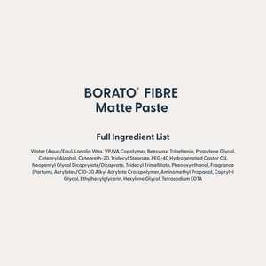 Backbar BORATO FIBRE Matte Paste