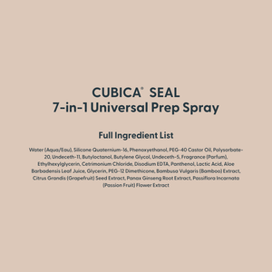 CUBICA SEAL 7-in-1 Universal Prep Spray