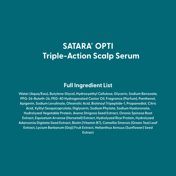 Backbar SATARA OPTI Triple-Action Scalp Serum