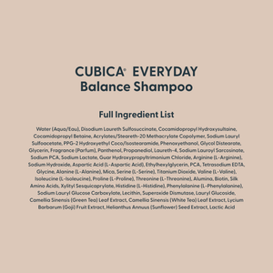 CUBICA EVERYDAY Balance Shampoo