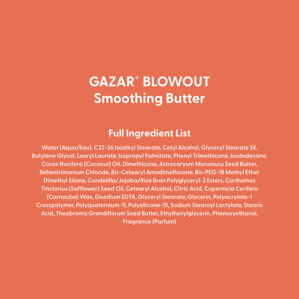 Backbar GAZAR BLOWOUT Smoothing Butter