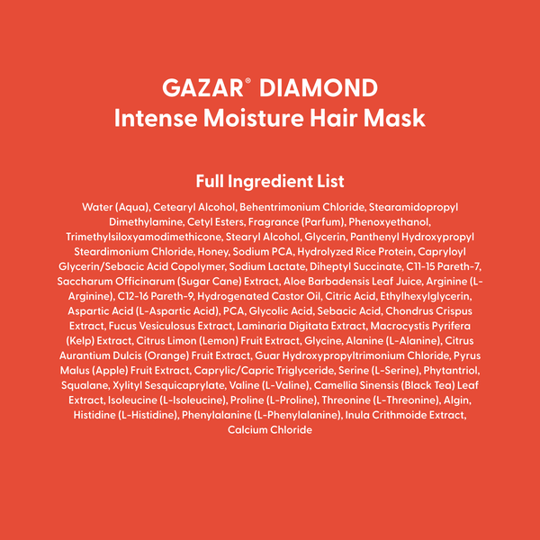 GAZAR DIAMOND Intense Moisture Hair Mask