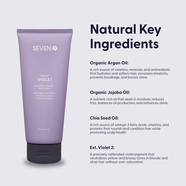 Backbar RINZU VIOLET Blonde Toning Hair Mask