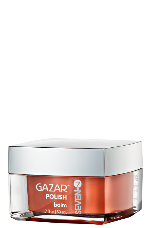 SEVEN GAZAR Polish Hair Gloss Treatment for Women & Men, Curly Hair Products Braid Balm Pomade & Curl Cream Styling Gel Paste for Frizz Control with Amino Acid, Made in USA, 1.7oz