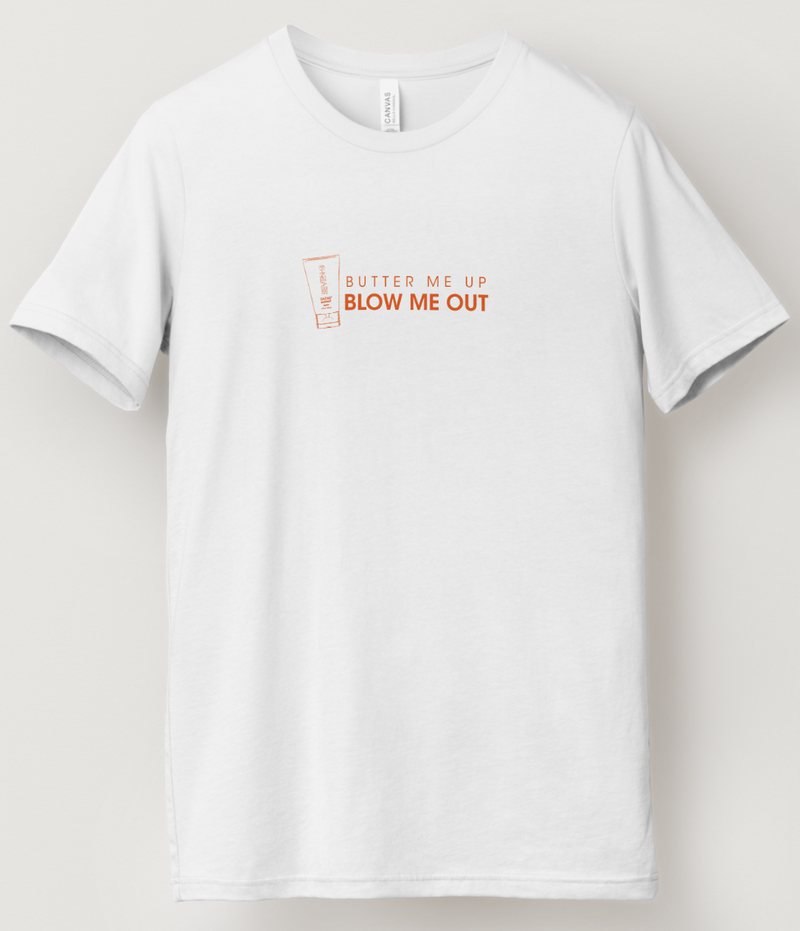 Butter Me Up T-shirt: White