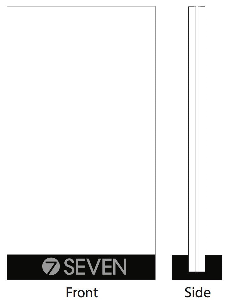 SEVEN Logo Tall Frame