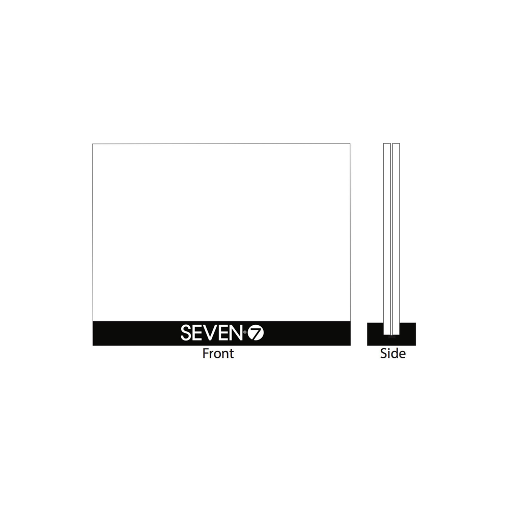 SEVEN Logo Wide Frame