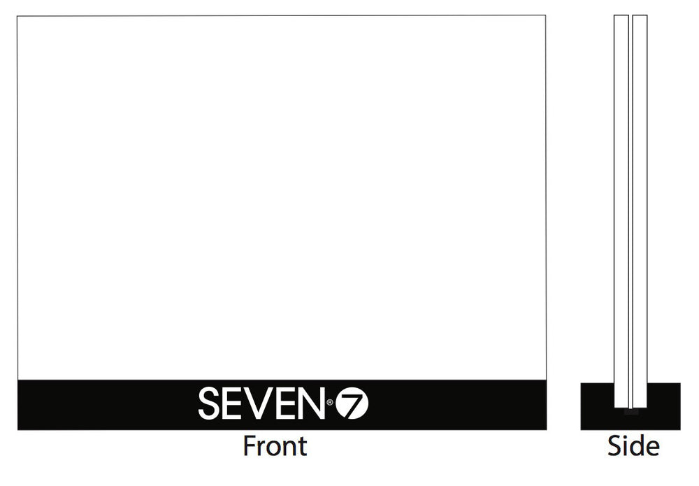 SEVEN Logo Wide Frame