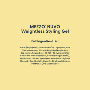 Backbar MEZZO NUVO Weightless Styling Gel